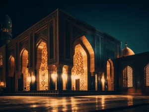 spirituality-illuminated-majestic-ancient-islamic-architecture-generated-by-ai